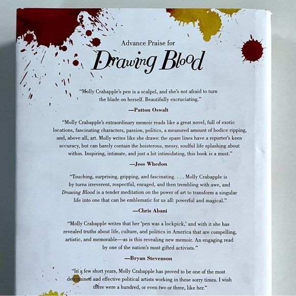 BOOK, Non Fiction, âDrawing Bloodâ,âMolly Crabapple, 338 Pages, Hardcove⊠- Picture 16 of 16